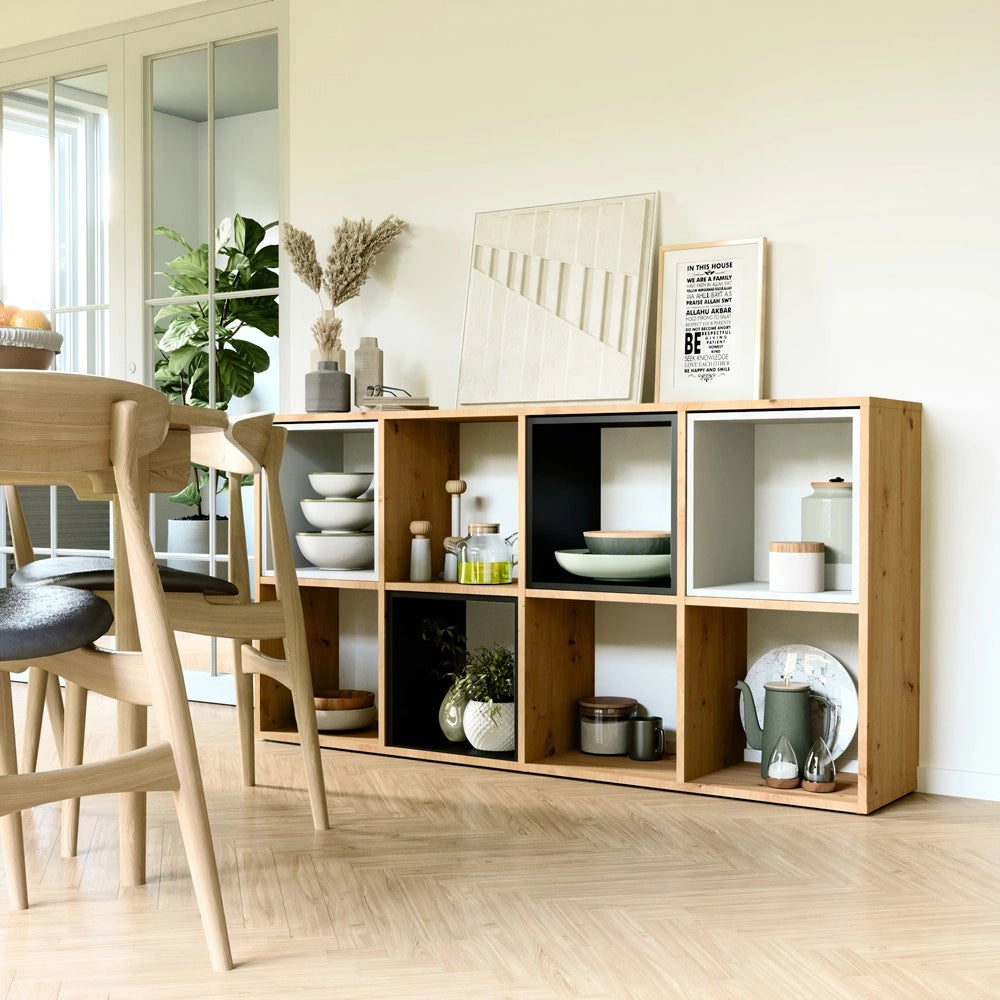 Scaffale MALAX 2x4 artisan libreria moderna