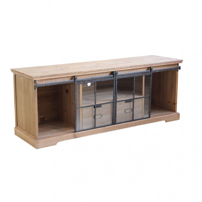 Mobile Dorian 160x45,5x60 h cm in Legno Marrone