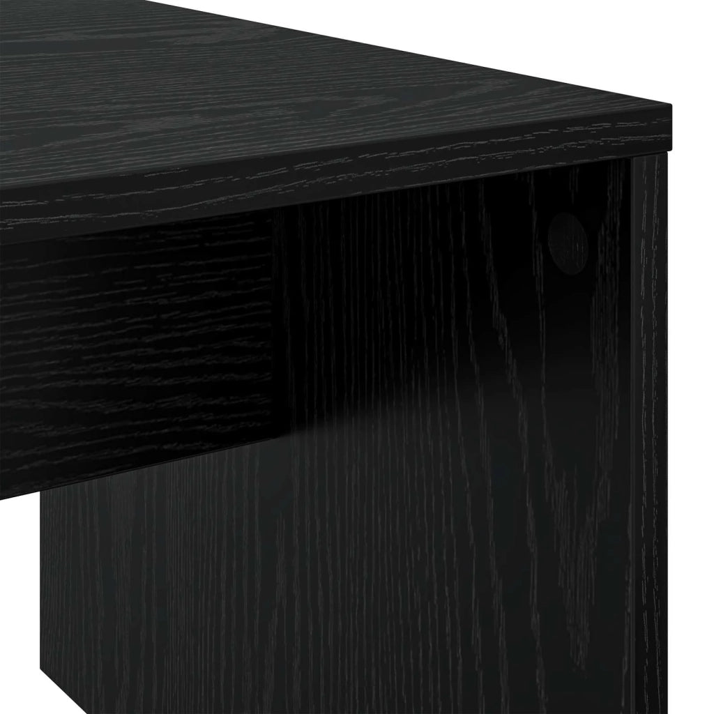 Tavolino da salotto | Tavolino da caff¨¨ | Tavolino da Soggiorno Rovere Nero 90 x 45 x 35 cm