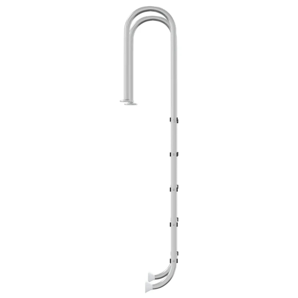 Scala per Piscina 54x38x211 cm Acciaio Inox 304 93460