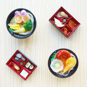 4 pezzi di grappoli decorativi per magneti frigorifero, per collezionisti di magneti frigorifero, appassionati di Ramen, amanti della cucina asiatica, decorativi per la cucina