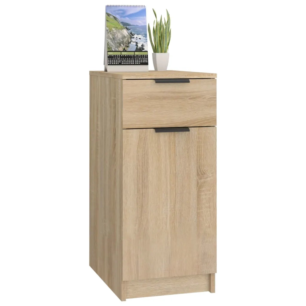 Armadietto da Scrivania Rovere Sonoma 33,5x50x75 cm Legno 811505