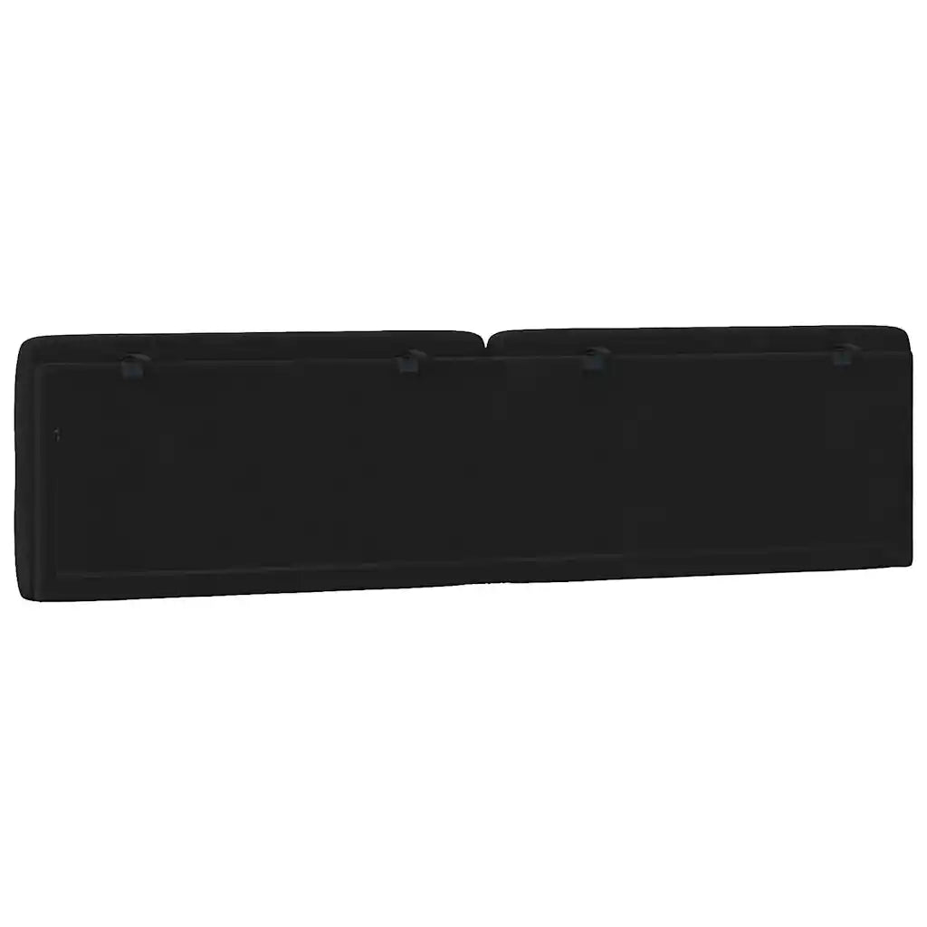 Cuscino Testiera Nero 200 cm in Velluto CFW3846651