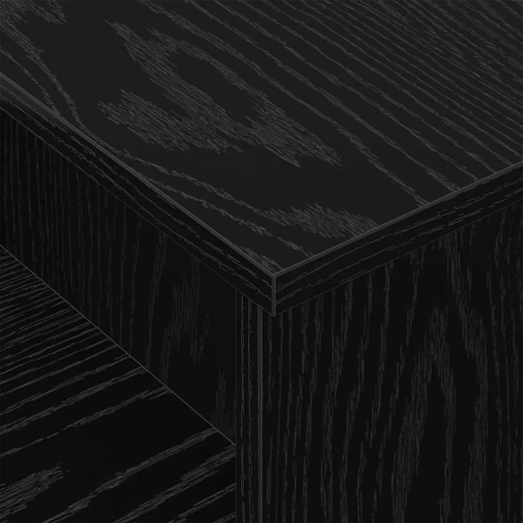 Tavolo consolle Rovere Nero 91,5 x 35 x 38,5 cm 891161