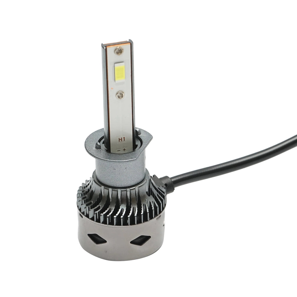 Set di 2 lampadine LED per auto H1, 27W, 12V, luce bianca fredda
