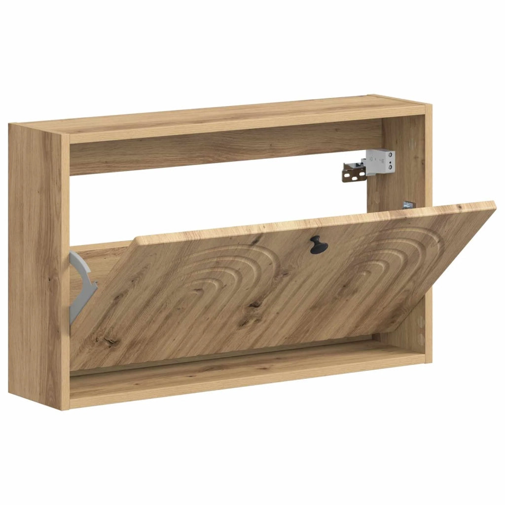 Mobiletto per Scarpe da Muro ALKMAAR 71 x 17 x 43 cm 896194