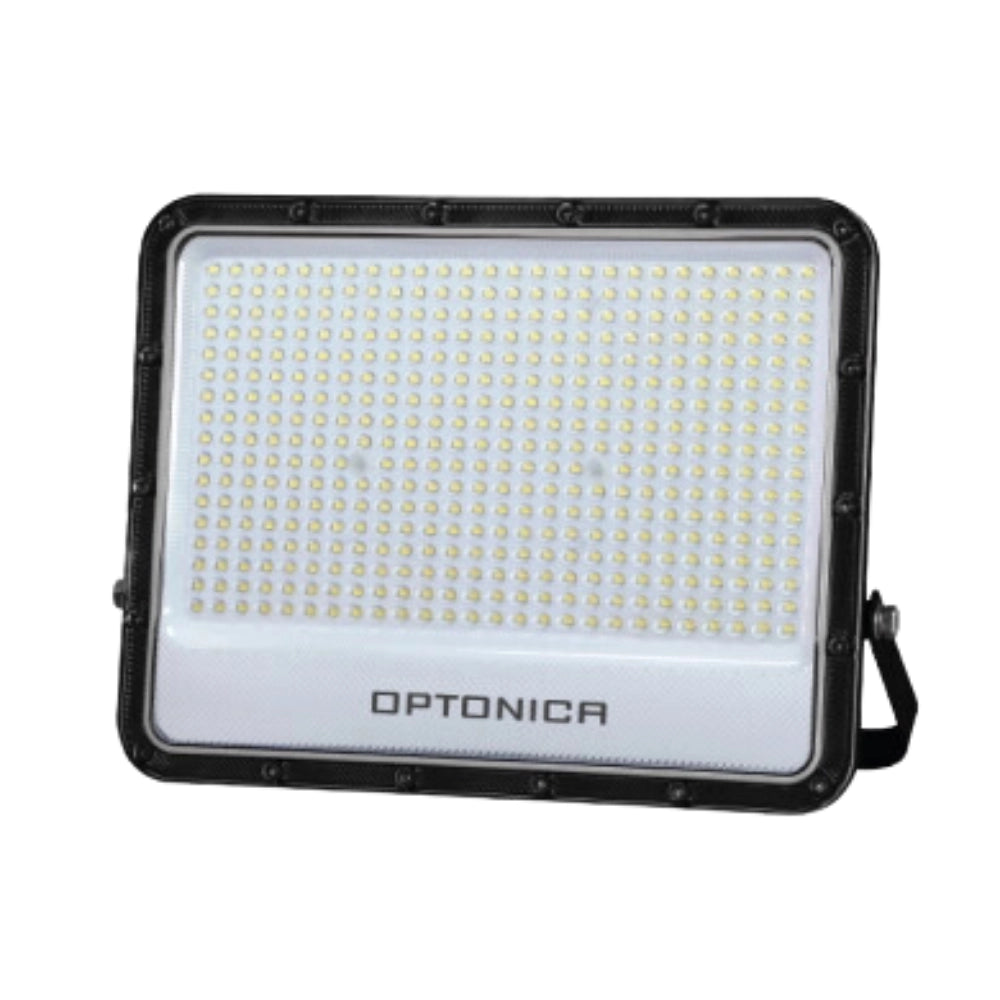Proiettore led smd corpo nero ip65 400 watt clip luminoso luce naturale 4000k