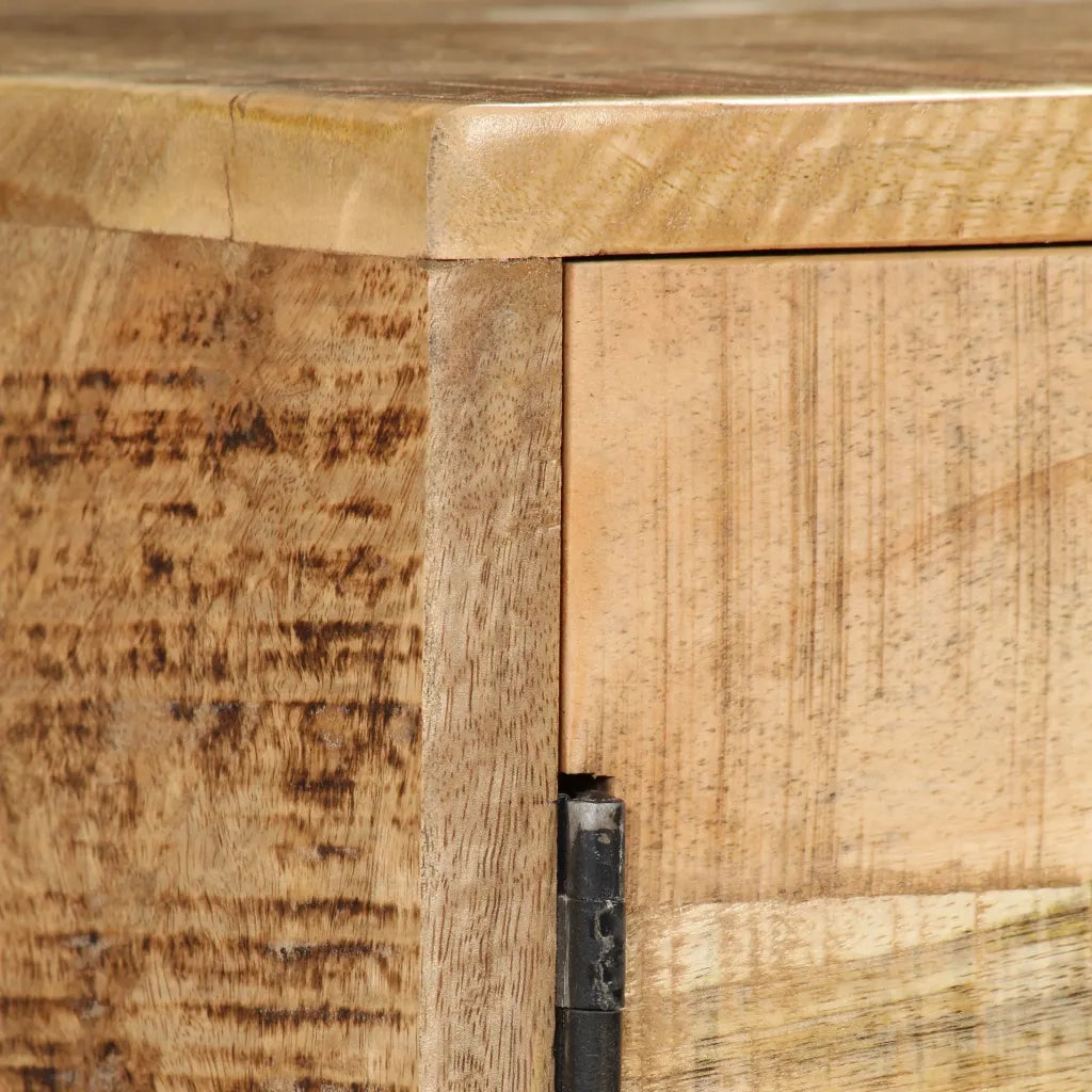 Credenza in Legno Massello di Mango 150x40x80 cm 246024