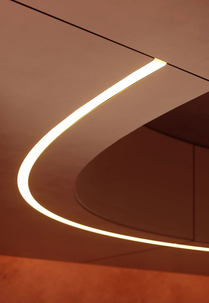 Striscia LED 10m Serie FINE 77 Beneito & Faure 8W RGB IP67 Multicolore - Flessibile Professionale per Interni ed Esterni - Beneito & Faure