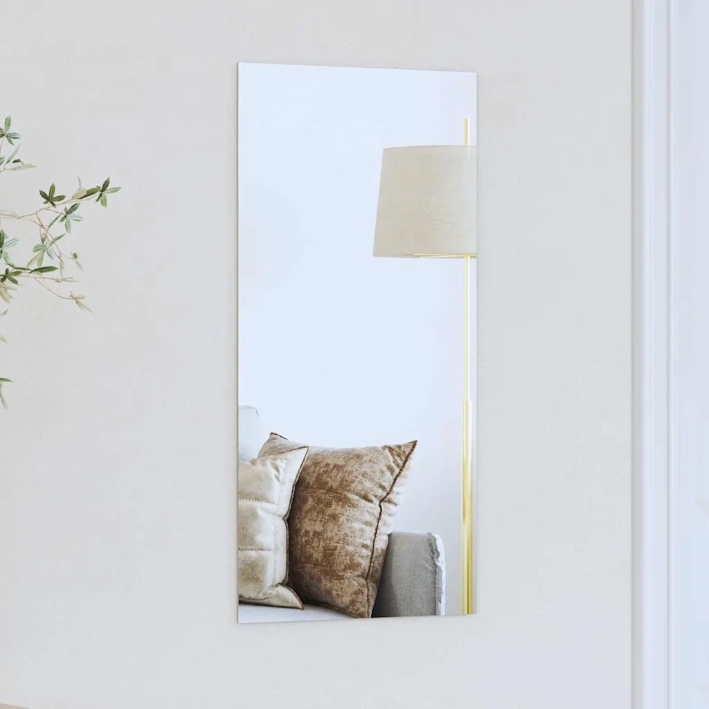 Specchio da parete Rettangolare 30 x 60 cm vetro temperato 42023020