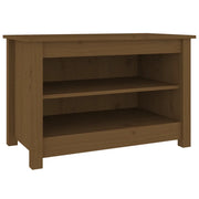 Scarpiera | Mobile per scarpe Ambrata 70x38x45,5 cm in Legno Massello di Pino