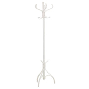 Appendiabiti da terra in legno bianco 45x45x182h