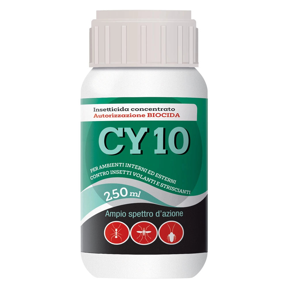 INSETTICIDA LIQUIDO CONCENTRATO 'CY 10 EC' ml 250  - VEBI