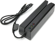 Letture di Carte di Credito USB 3 Tracce ISO AAMVA DIA con 20 Carte Vuote - Compatibile con Win 98/7/XP/Vista - Alimentatore EU.