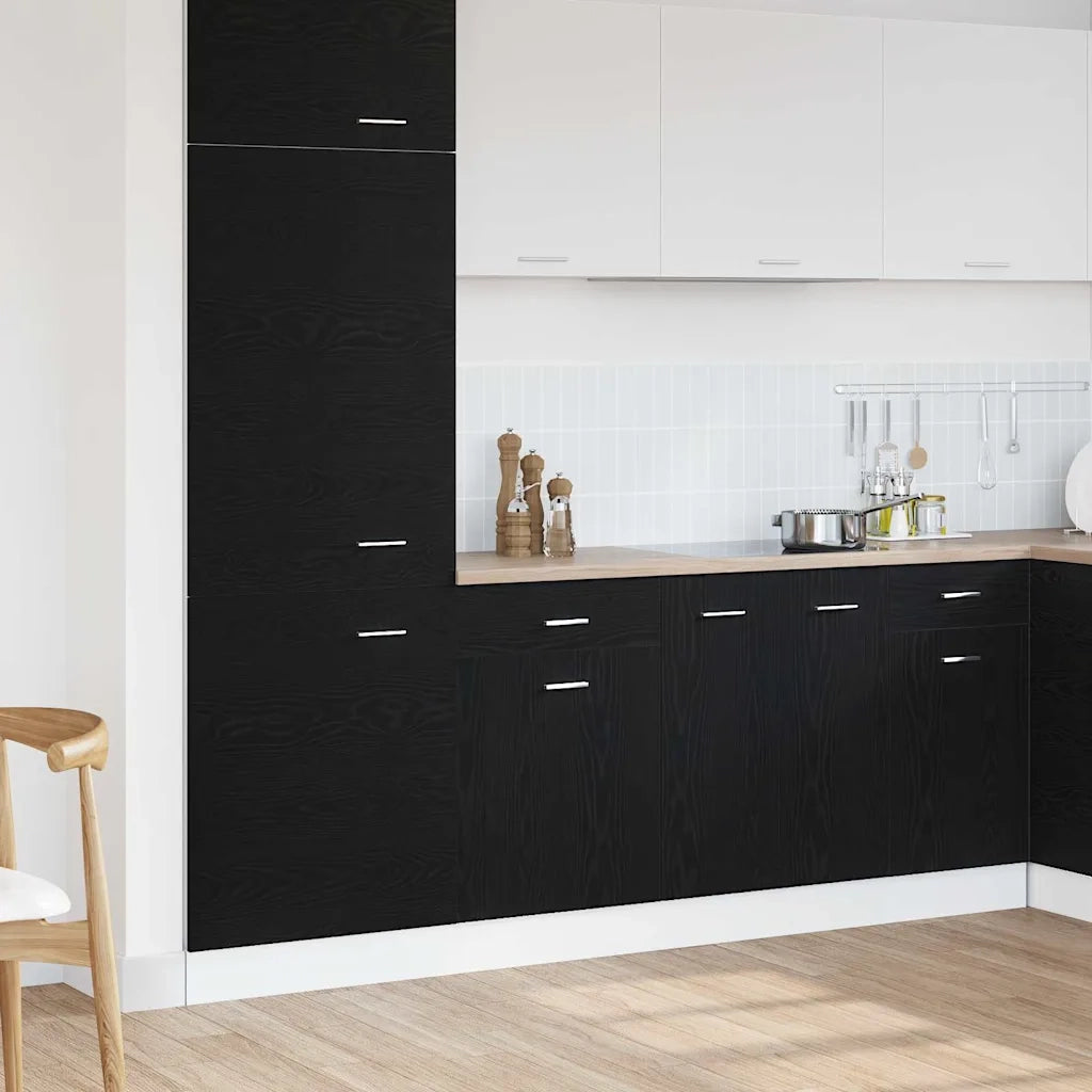Armadio pensile Rovere Nero 50 x 46 x 81,5 cm Legno multistrato 863257