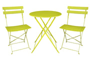 Set tavolo e sedie da giardino pieghevoli lime – Positano TRSP16PO
