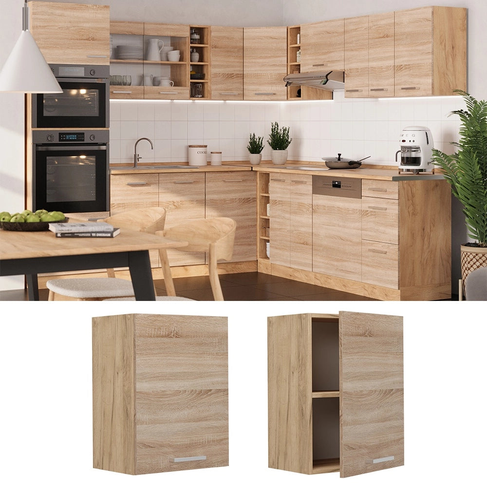Pensile da cucina R-Line Sonoma/Rovere dorato 45 cm Vicco