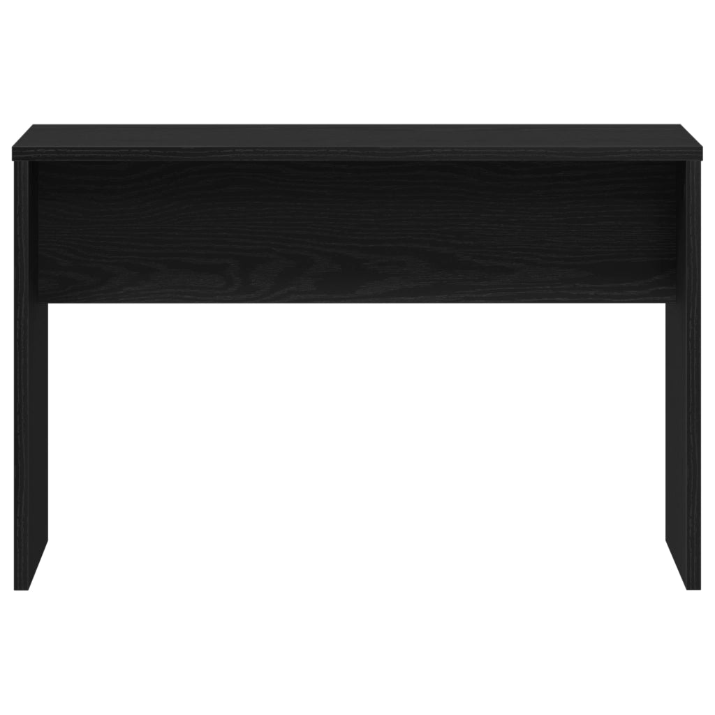 Sgabello da Toeletta Rovere Nero 70x35x45 cm Legno Ingegnerizzato