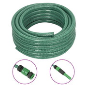 Set Tubo da Giardino con Raccordi Verde 0,6" 10 m in PVCcod mxl 119110