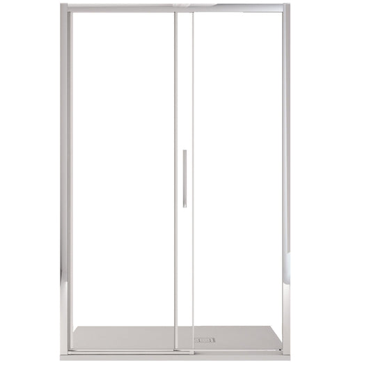 Porta Parete Doccia 120 cm 1 Anta Scorrevoe in Cristallo Trasparente 6mm H195 Bonussi Eliane