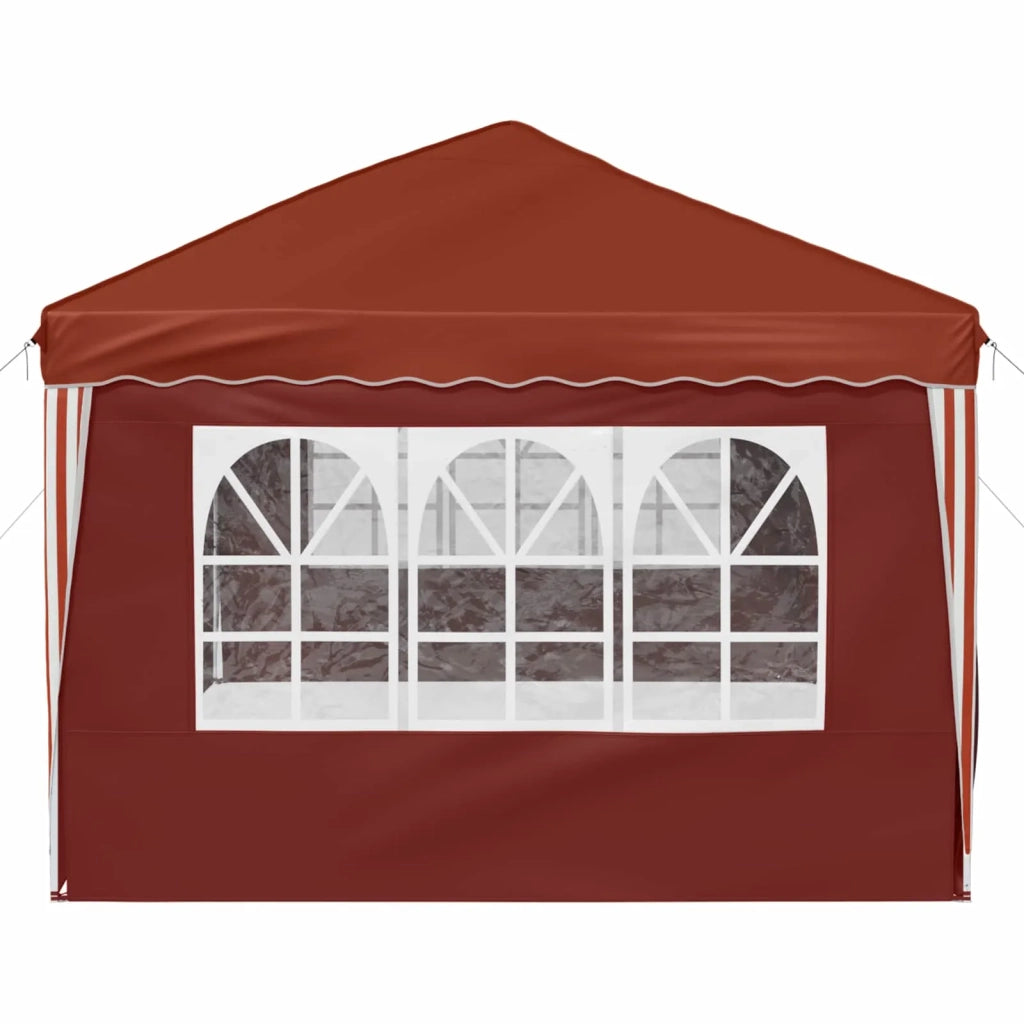Tenda per feste a pop-up 575 x 288 x 245 cm Terracotta 42019809