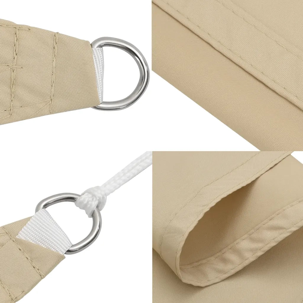 Vela Ombreggiante-Parasole a vela Oxford Triangolare 3x4x5 m Beige