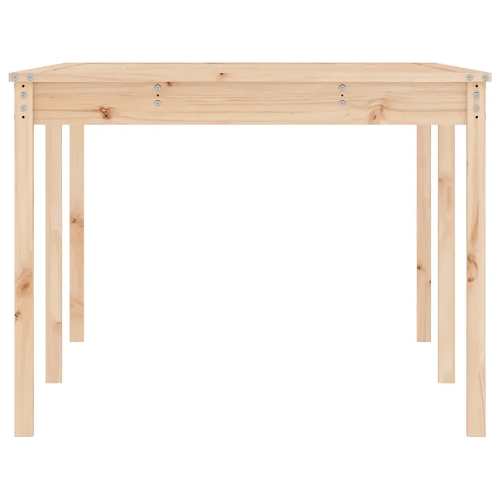 Tavolo da Giardino | Tavolino da esterno 203,5x100x76 cm in Legno Massello di Pino