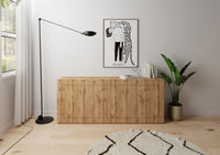 Madia 4 Ante 200x40x83,5 cm Elios Quercia Natura