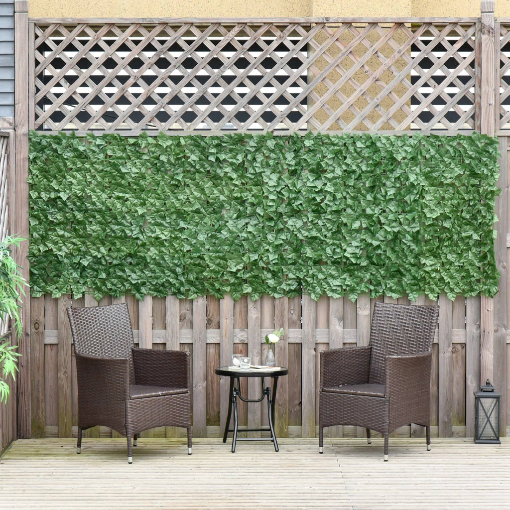 Seto Artificiale per Giardino ¨C zephmum ¨C 3x1 m Verde