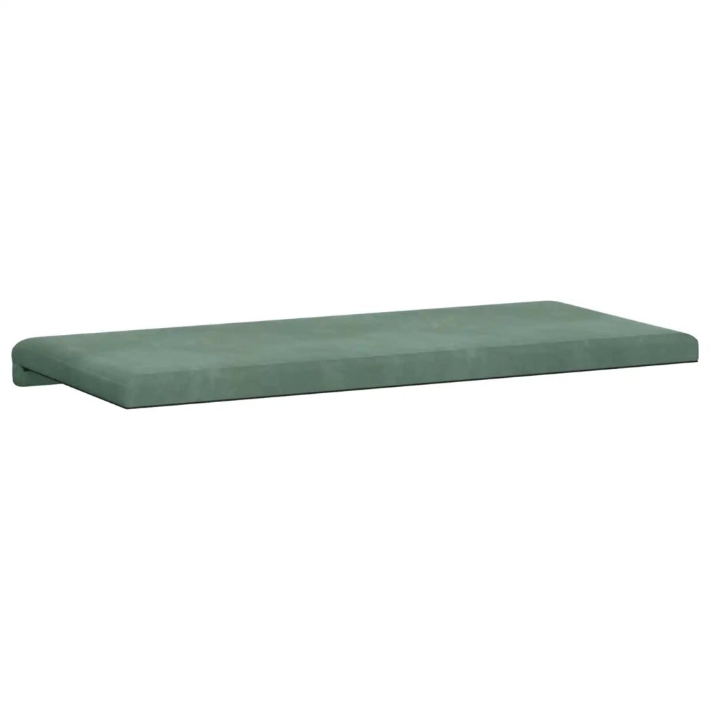 Cuscino per panchina Velluto (V) Verde Mare Profondità 35 cm 42043263
