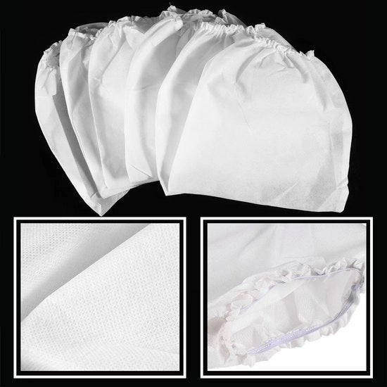Set di sacchi per aspirapolvere 10 pezzi - Sacchi di riserva impermeabili - Accessori per aspirapolvere con setole - Veli di alta qualità - Prestazioni stabili - Riciclabili - Filtri per aspirapolvere