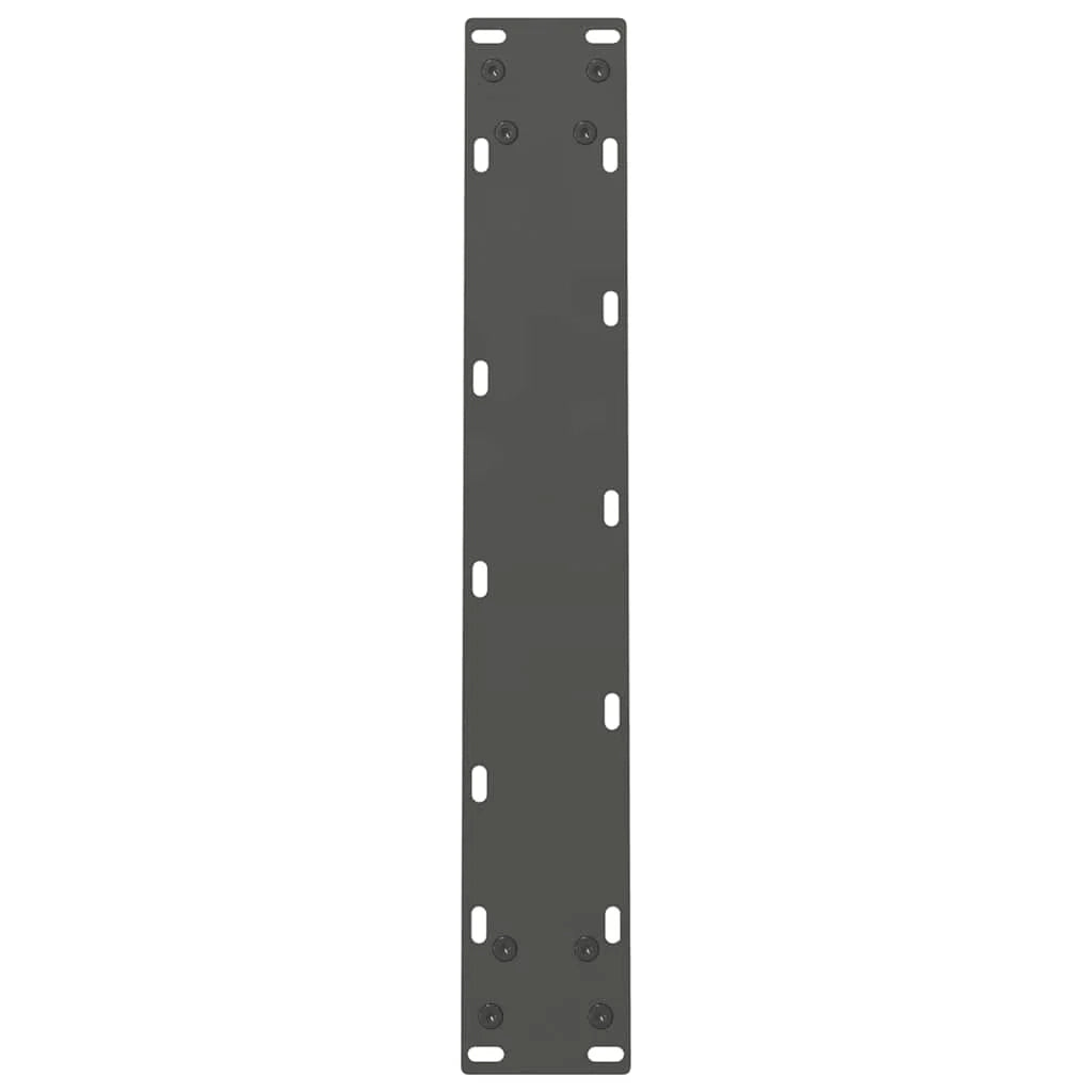 Set di 2 gambe regolabili per tavolo da pranzo 60 x 72-73 cm in acciaio antracite 02_0057546