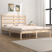 Giroletto-Struttura Letto in Legno Massello di Pino 200x200 cm 929041