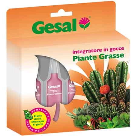INTEGRATORE IN GOCCE 'PIANTE GRASSE' Blister da 5 fiale - GESAL