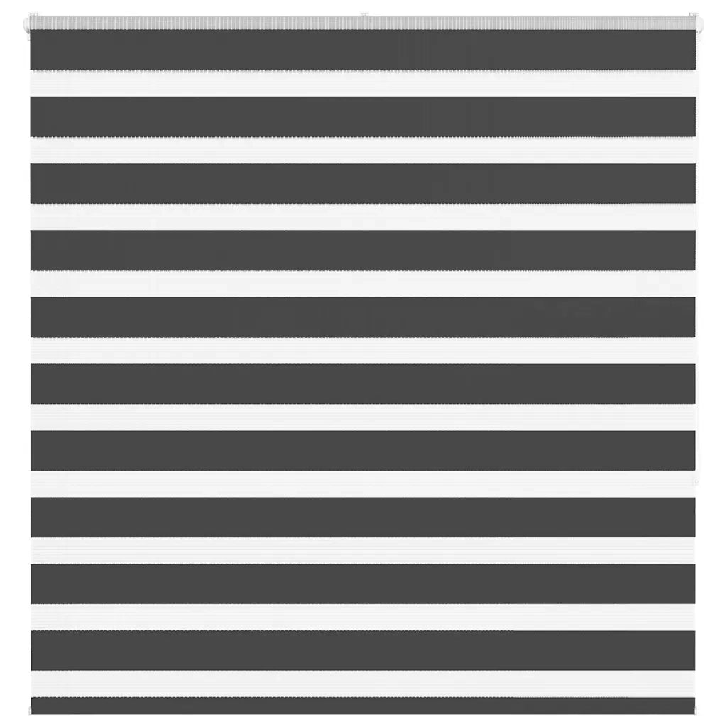 Tenda a Rullo Zebra Nero Larghezza Tessuto 140,9 cm Poliestere