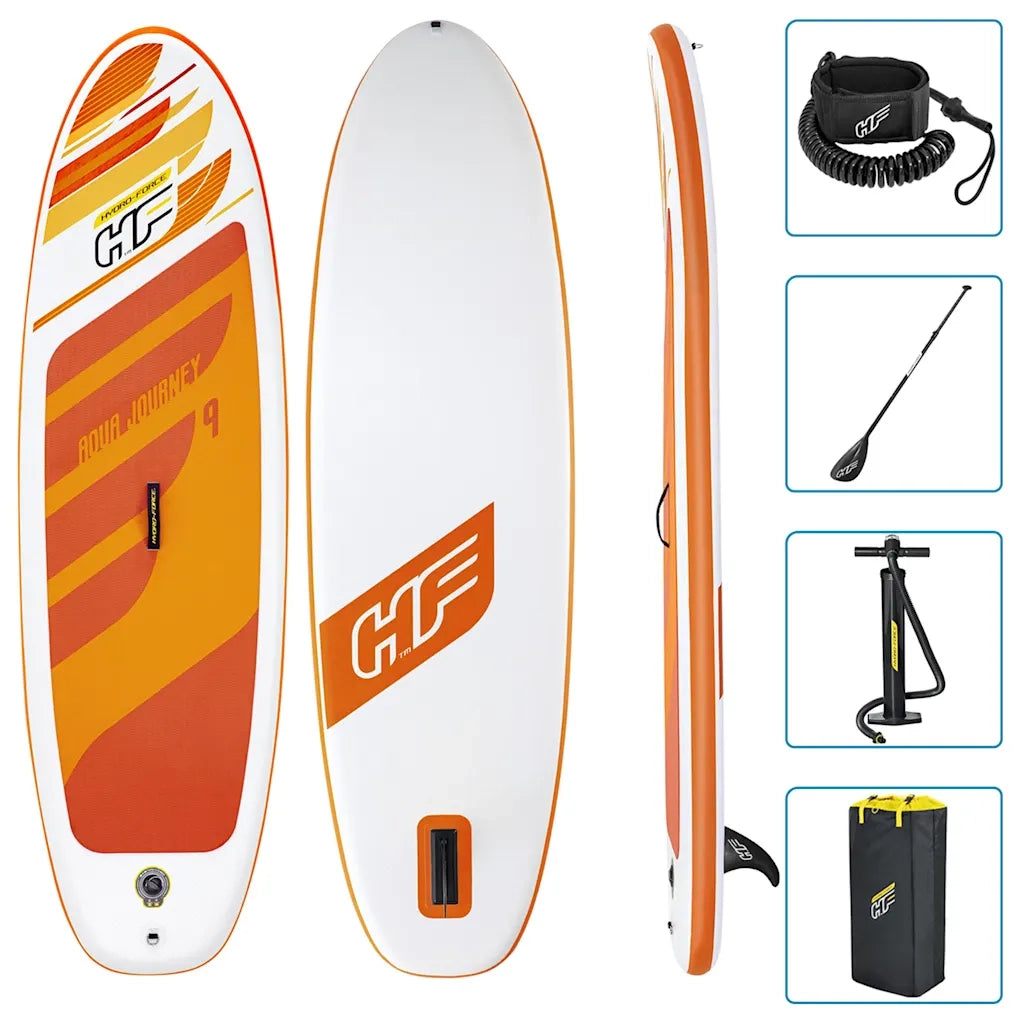 Bestway Hydro-Force Set Tavola da Paddle Gonfiabile Aqua Journey 65349 93314