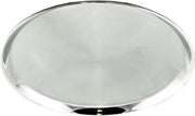 Piatti di Servizio in Acciaio Inossidabile - Tavola Rotonda - Trasporto Sicuro e Elegante - Ideale per Catering e Servizio da Tavola - Diametro 40 cm