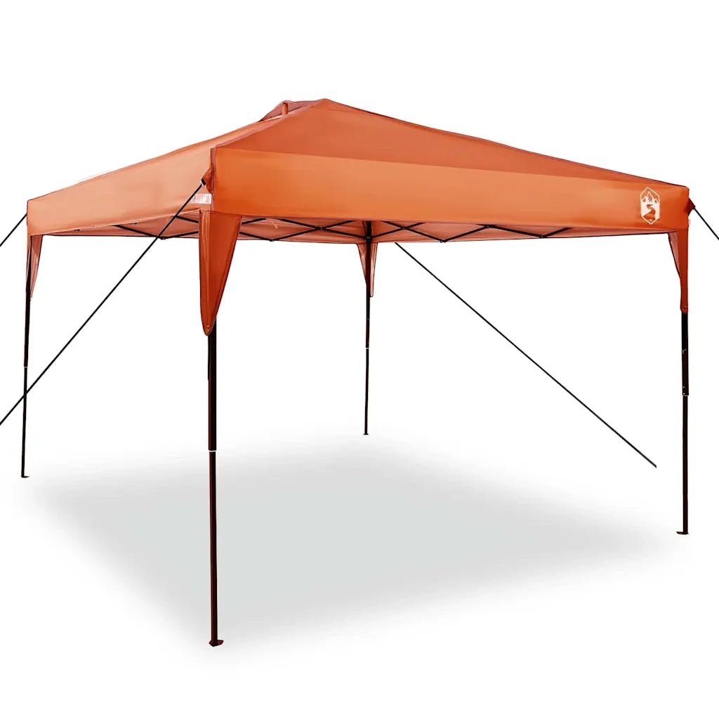 vidaXL Tenda Aggiuntiva Pop-Up Arancione 300 x 300 cm Tessuto