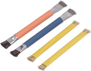 Set di pennelli per PCB 4 pezzi - Manico in ABS - Pennello per tastiera - Pennello professionale in acciaio inossidabile - per telefono.