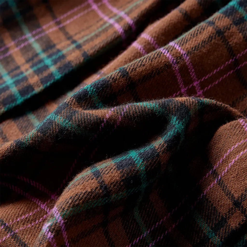 Abito da Bambina a Maniche Lunghe Cognac 140 14453