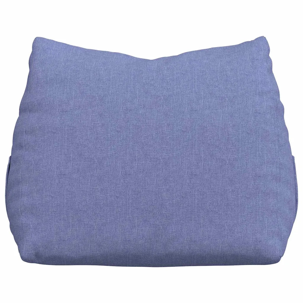 Cuscino per Schiena Blu jeans 45 x 20 x 35 cm Tessuto