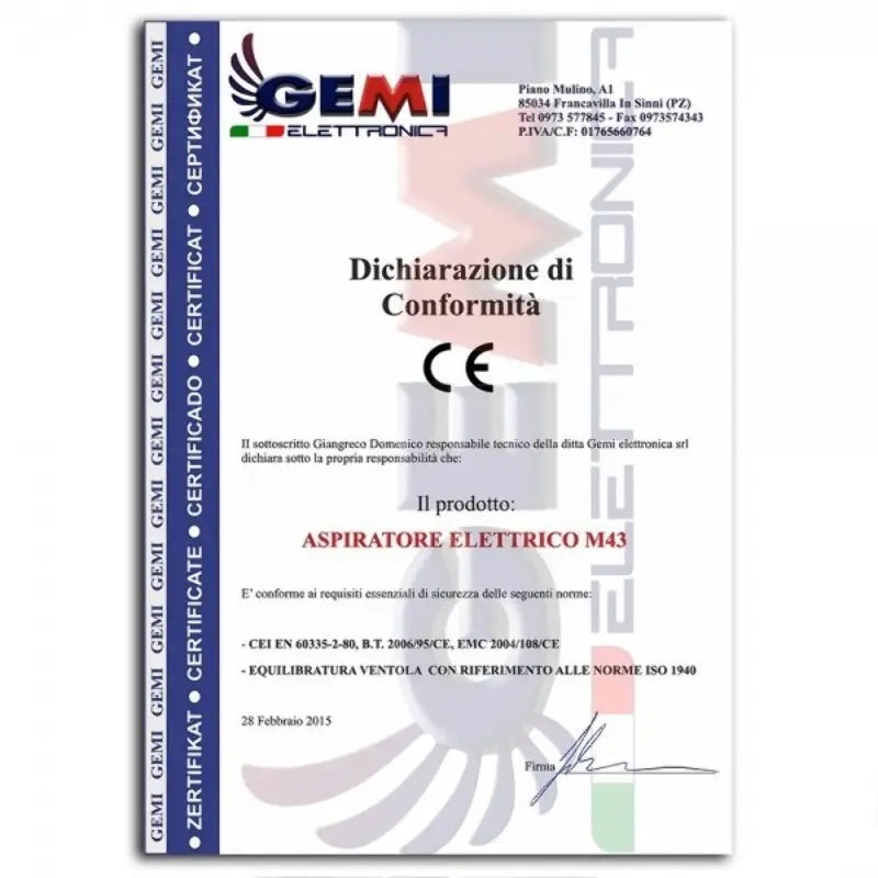 ASPIRATORE PER CAMINO Gemi Elettronica In ACCIAIO Canna Fumaria Tonda 20 Cm Aspirafumo Elettrico Tiracamino Barbecue