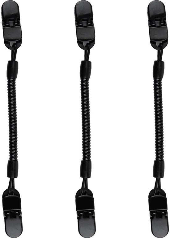 Clip per cappello 3 pezzi - Ombrello impermeabile - Fermo cappello per esterno - Clip di sicurezza - Leggero e duraturo - Adatto per golf/vela/pesca