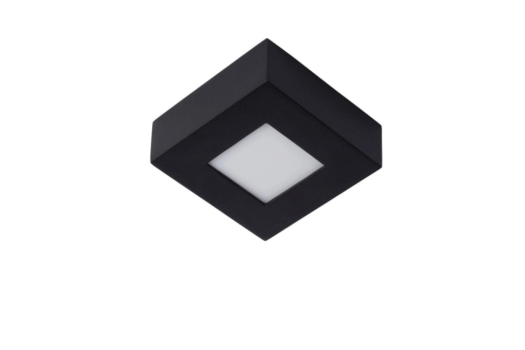 Plafoniera LED Lucide Brice 8W 3000K IP44 quadrata bianca