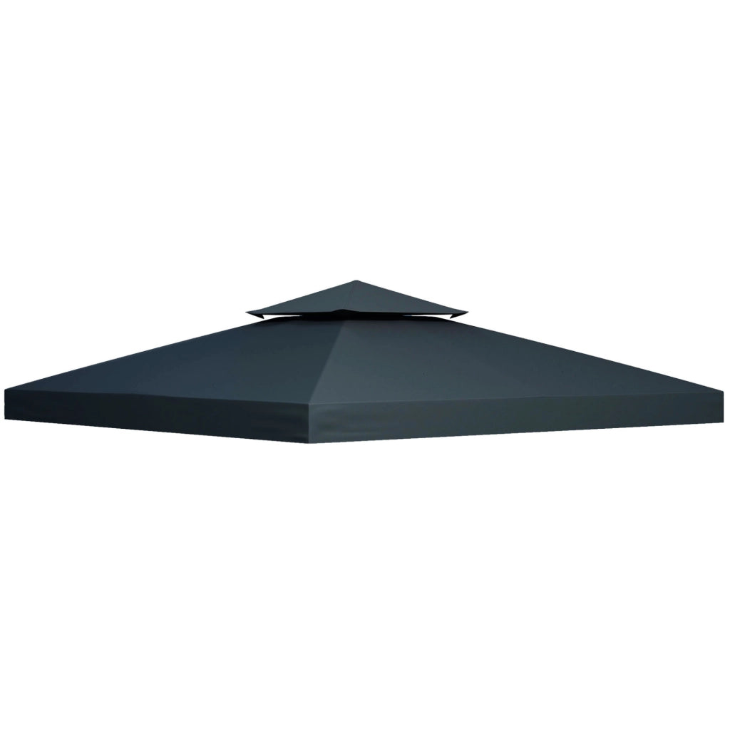 Telo di ricambio per gazebo 3x3 m in poliestere 180 g/m2; grigio