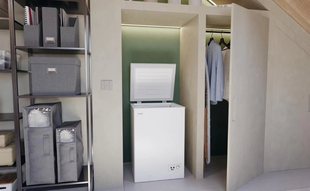 Candy CCHH 100E Congelatore a pozzo Libera installazione 97 L E Bianco
