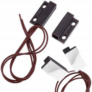 Sensore Magnetico MC-38 NO Marrone – Compatibile con Sistemi Sonoff, Shelly | Montaggio Interno | Senza Alimentazione