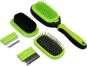 Spazzola per cani - Rimozione pelo 5 in 1 - Petting e spazzola per cani e gatti - Spazzola lisciatrice per cani e gatti - Groomer - Spazzola per pelo sottile - Spazzola per cani