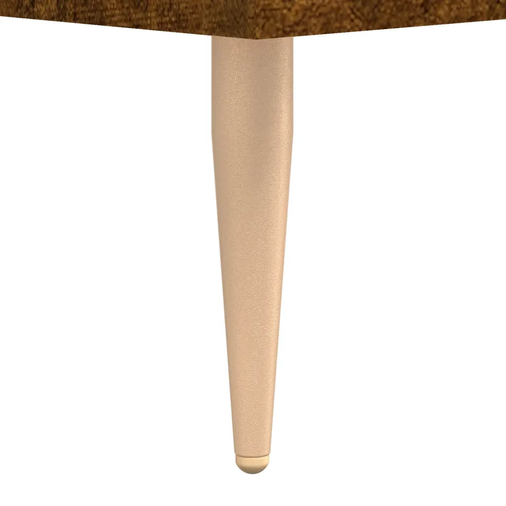 Comodino | Armadio da Notte | Mobiletto da notte Rovere Fumo 40x35x47,5 cm in Legno Multistrato