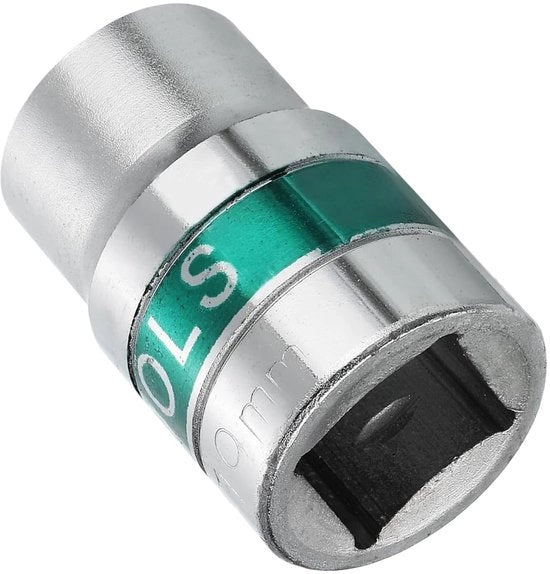 Serramanico a 19mm - 12 punte - Disegno a profondità - Acciaio 40CR - Zinco - Adatto per attrezzi a 3/4 di vite - Chiave a dente
